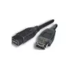 EXSYS FireWire 800 į 400 kabelis 9-pin į 6-pin, 1,0 m, juodas EX-K6860