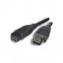EXSYS FireWire 800 į 400 kabelis, 9 kontaktų į 6 kontaktus, 5 m, juodas EX-K6863