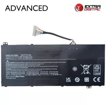 Extra Digital Advanced nešiojamojo kompiuterio baterija, skirta ACER AC14A8L, 4605mAh