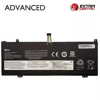 Extra Digital Advanced nešiojamojo kompiuterio baterija, skirta Lenovo L18C4PF0 L18D4PF0, 2900mAh