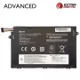 Extra Digital Advanced atsarginė baterija, skirta Lenovo ThinkPad T470 T480 A475 A485 T570 T580 P51S P52S, 01AV445, 4100mAh, 11.4V, Li-ion, 6 celių, juoda
