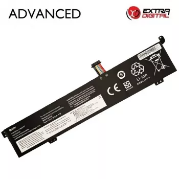 Extra Digital Advanced atsarginė baterija nešiojamam kompiuteriui Lenovo, suderinama su L19L3PF3/L19M3PF7, 4100 mAh, 11,52 V, 3 elementai