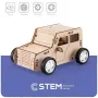 EXTRA DIGITAL Medinis Konstruktorius Inercinis Automobilis, Edukacinis Modelis
