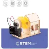 EXTRA DIGITAL Wooden Construction Kit Wind Turbine, edukacinis modelis