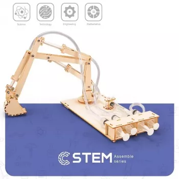 EXTRA DIGITAL Medinis Konstruktorius Ekskavatorius, Edukacinis Modelis