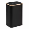 EXTRALINK Black Forest Sulaukiančių Butelių Krepšelis, Sulankstomas, 100L, Juodas