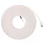 EXTRALINK Cat.8 U/FTP plokščias Ethernet kabelis 10m 40Gbps baltas
