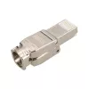 Extralink CAT6A RJ45 įrankio nereikalaujanti jungtis – UTP 8P8C auksuota 10Gbps Ethernet kištukas