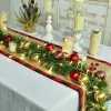 Extralink Christmas Garland, dekoratyvinė grandinė 5m - USB maitinamos LED lemputės, šiltai baltos, vidaus erdvėms