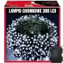 EXTRALINK Kalėdinės lemputės 300 LED lauko ir vidaus, šalta balta, 21,7 m