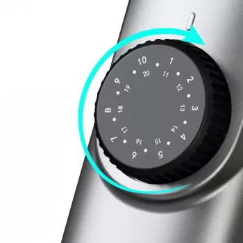 EXTRALINK plaukų ir barzdos kirpimo mašinėlė su talpykla, 1-20 mm, USB-C, IPX6, 800 mAh