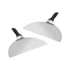 Extralink Home Nerūdijančio plieno picos mentės rinkinys (2 vnt.) – 30x30 cm, atsparios iki 250°C