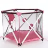 Extralink Kids žaidimų aptvaras ir kamuoliukų baseinėlis – sulankstomas sausas baseinas vaikams, 120x68 cm, pilkas