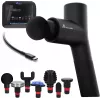 Extralink Massage Gymgun Fit 2.0 Pro masažinis pistoletas, 7 antgalių, 6 režimų