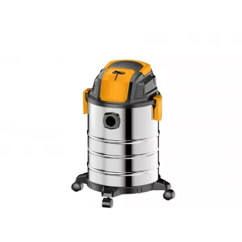 EXTRALINK POWERLINK Industrial Wet & Dry Vacuum Cleaner, 1300W, 20L, sidabrinis, R-702