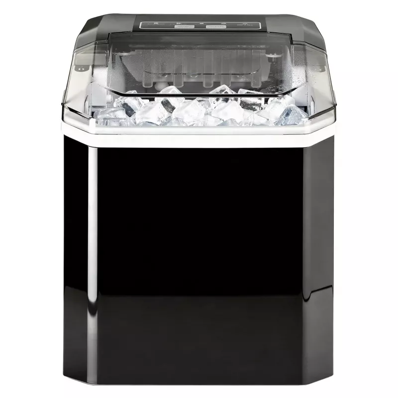 Extralink SmartLife Cube Ice Lite ledo gaminimo aparatas - 12 kg/24h, 1.8 L talpa, kulkos formos ledas, juodas
