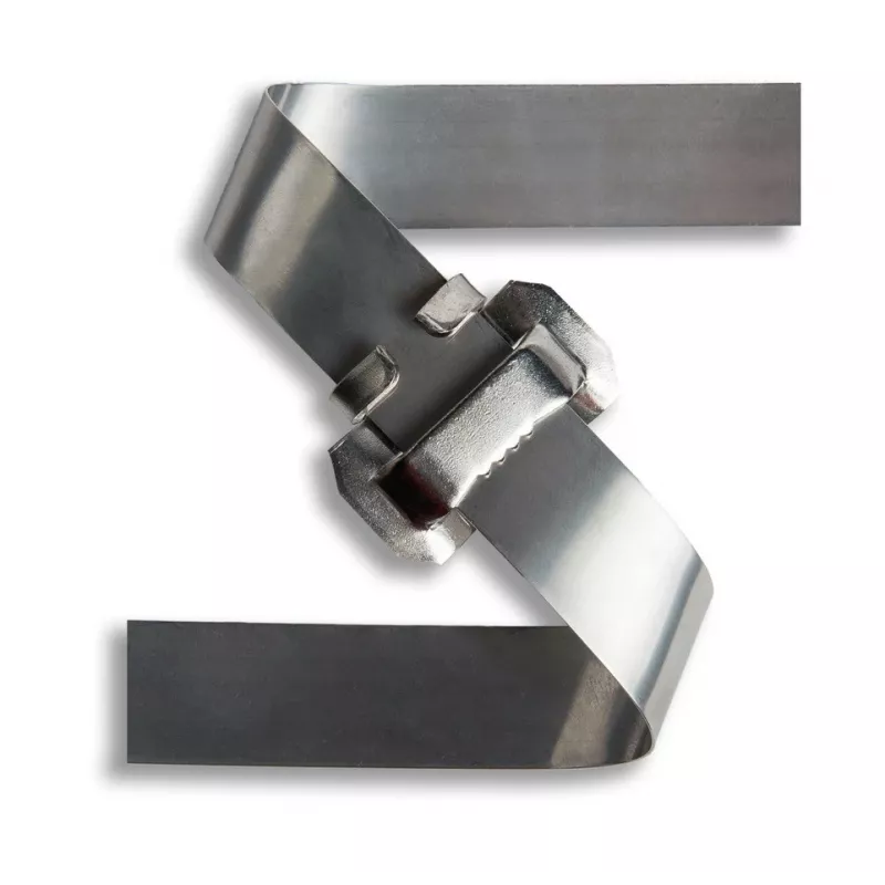 Extralink Nerūdijančio plieno juosta 0,7 mm, tvirtinimui ant elektros stulpų, 20 mm x 0,7 mm, 50 m