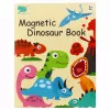 EXTRALINK TOYS Magnetinė dėlionė knygelė 64 dalių Dinozaurai