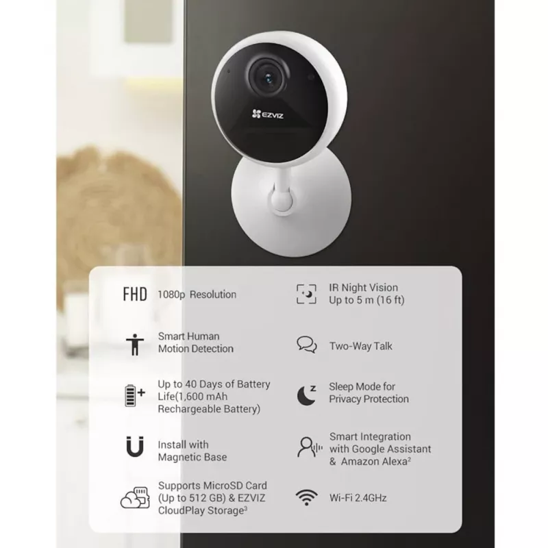 EZVIZ CB1 1080p IP Wi-Fi CS-CB1-R100-1K2WF
