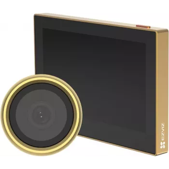 Ezviz CS-CP2 belaidis vaizdo domofonas (1080p, 4.3 col. LCD, Wi-Fi, PIR, dvipusis garsas, auksinis)