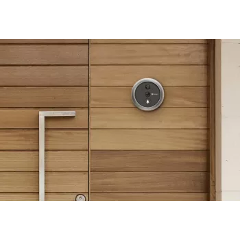 Ezviz CS-CP4 2MP Wi-Fi skaitmeninis durų žiūronas su 4.3 colio ekranu, sidabrinis