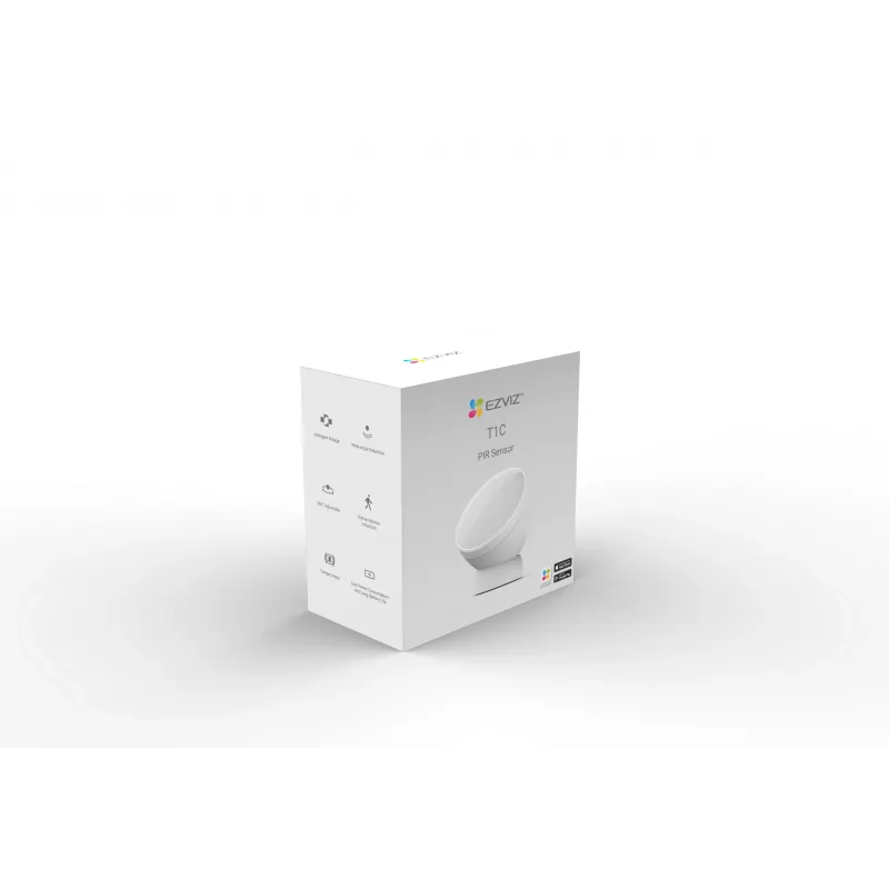 EZVIZ CS-T1C belaidis PIR judesio jutiklis, Zigbee 3.0, 12 m diapazonas, baltas
