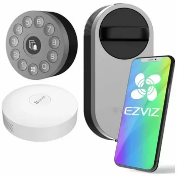 EZVIZ DL01S-DIY Smart Lock Kit su klaviatūra ir A3 šliuzu