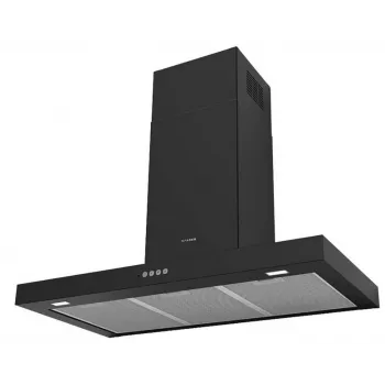 Faber Stilo Comfort BK Matt A90 90cm sieninis gartraukis, juodos matinės spalvos, 670 m³/h