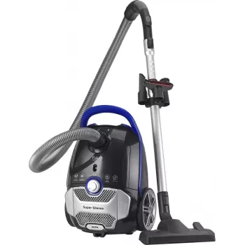 Fakir Blue Vac Power TS 721 dulkių siurblys su maišeliu 800W HEPA H14 juodas/mėlynas 3861003