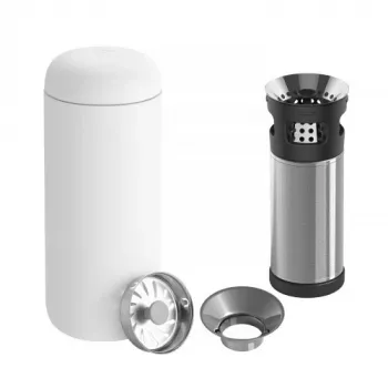 Fellow Carter Move Mug 473 ml Matte White su Carter Infuser