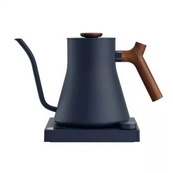 Fellow Stagg EKG PRO elektrinis virdulys pour-over kavai 0.9 l, akmens mėlynumo su riešutmedžio rankena