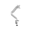 Fellowes Platinum Series Monitor Mount - reguliuojama ranka - aliuminis - sidabrinis - ekrano dydis iki 68,6 cm (27 colių)