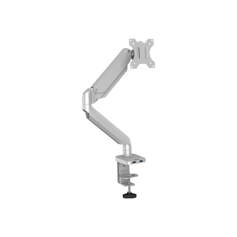 Fellowes Platinum Series Monitor Mount - reguliuojama ranka - aliuminis - sidabrinis - ekrano dydis iki 68,6 cm (27 colių)