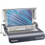 Fellowes Quasar-E 500 elektrinis kombinuotas segtuvas, 20 lapų perforatorius, 500 lapų segimo talpa, A4, 21 stačiakampė skylė, reguliuojama paraštė, metalinis/plastikinis korpusas, didelis atliekų dėklas