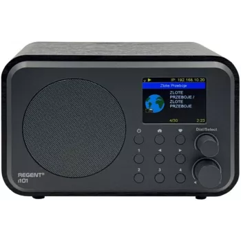 Ferguson Regent i101 Internet Radio DAB+ FM RDS su 2000 mAh baterija (Juoda)