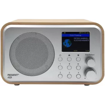Ferguson Regent i101 Internet Radijas DAB+ FM RDS su 2000 mAh baterija (Šviesi mediena)