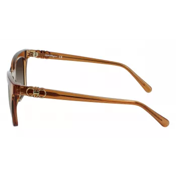 FERRAGAMO SF1027S-210 Moteriški Akiniai nuo Saulės Havana Ruda 55mm