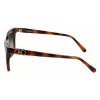 Ferragamo SF1027S-214 Women's Sunglasses Havana Acetate Square Brown Gradient 55mm