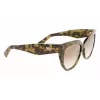 FERRAGAMO SF1061S-246 Moteriški Akiniai Nuo Saulės Havana Acetate Rudi Gradient Lęšiai 56/18/145 mm
