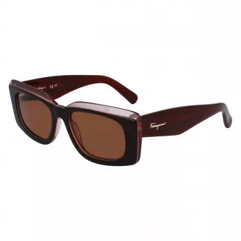 FERRAGAMO SF1079S-211 Moteriški akiniai nuo saulės Havana Rudi Gradient 54mm