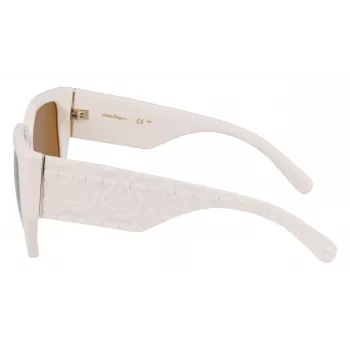 FERRAGAMO SF1088SE-103 Moteriški akiniai nuo saulės Havana Brown Gradient 57mm