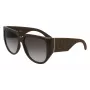 Ferragamo SF1088SE-324 Moteriški Drugelio Formos Akiniai nuo Saulės Havana Rudi Gradientiniai 57mm