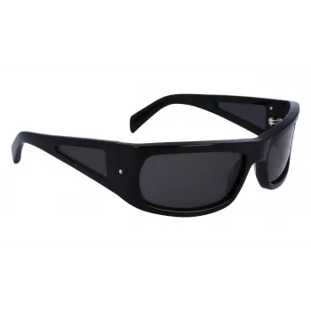 Ferragamo SF1099S-001 Unisex Akiniai Juodi Pilki 63mm
