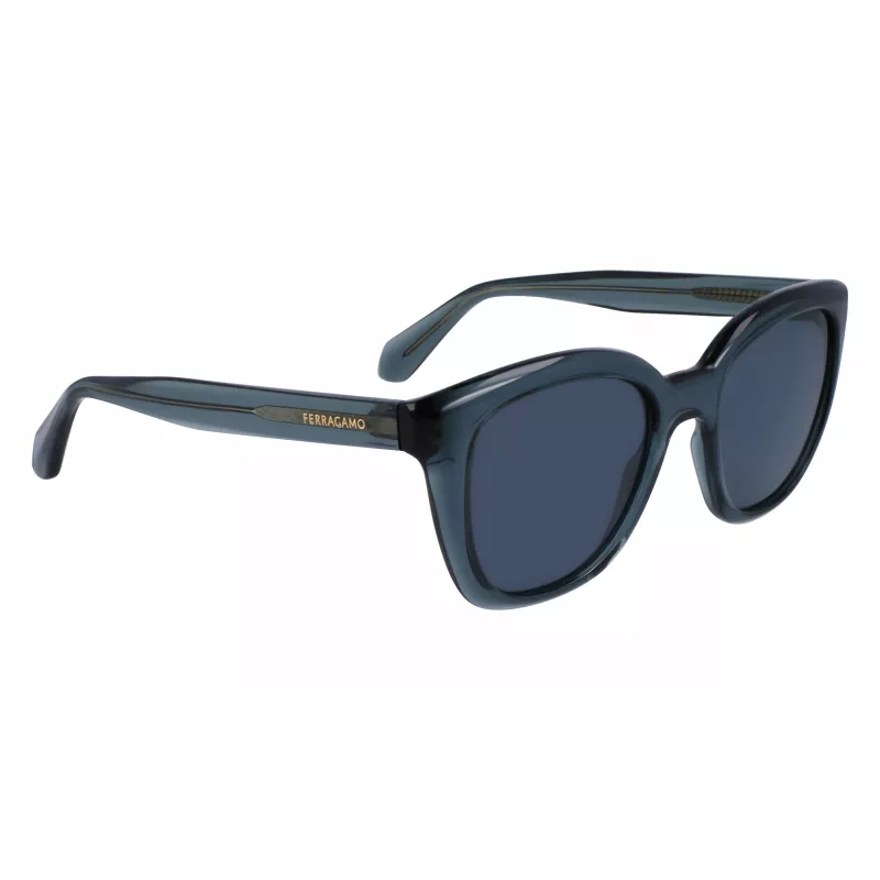 FERRAGAMO SF2000S522143 Moteriški Akiniai nuo Saulės Havana Rudi Gradientiniai 52mm