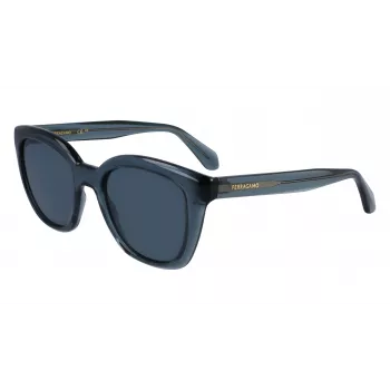 FERRAGAMO SF2000S522143 Moteriški Akiniai nuo Saulės Havana Rudi Gradientiniai 52mm
