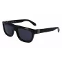 FERRAGAMO SF2009S-001 Vyriški Akiniai nuo Saulės – Juodas Rėmas, Pilki Lęšiai 56/21/145 mm