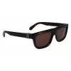 FERRAGAMO SF2009S-242 Vyriški kvadratiniai acetatiniai akiniai nuo saulės Havana Brown Gradient 56/21/145 mm