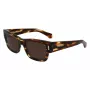 FERRAGAMO SF2011S-216 Vyriški Akiniai nuo Saulės Tamsiai Havana Rudi Gradientiniai 53mm
