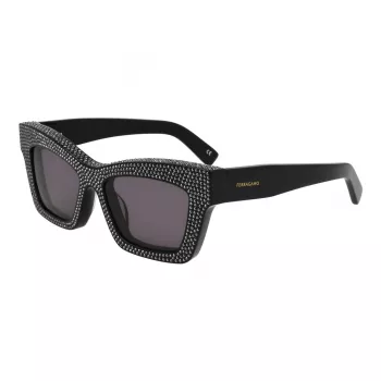 FERRAGAMO SF2045SR52170 Moteriški drugelio formos akiniai nuo saulės 52/17/140 mm