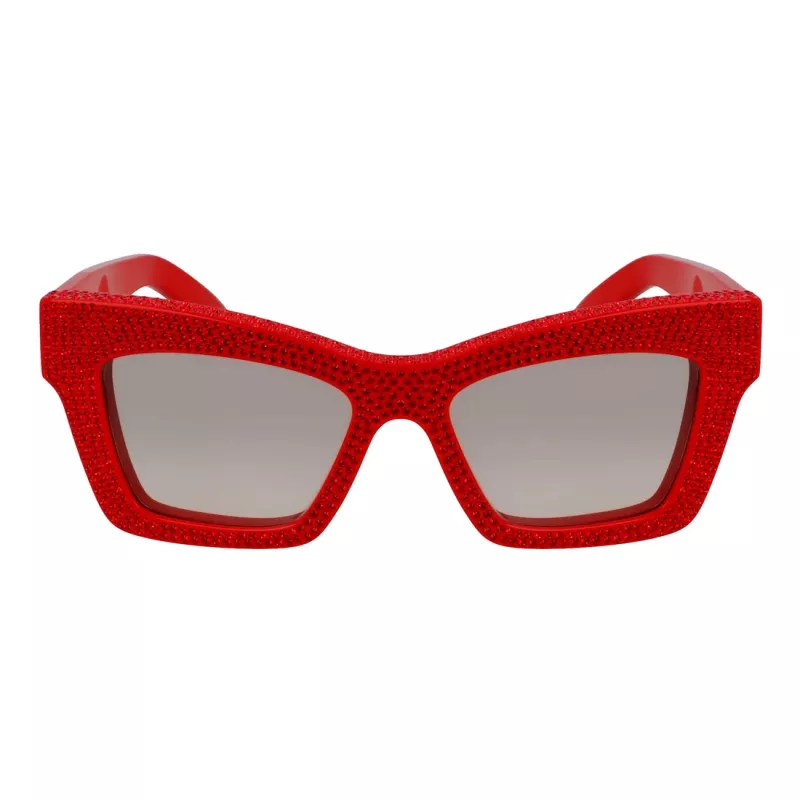 Ferragamo Moteriški Akiniai nuo Saulės SF2045SR52176 Stačiakampis Acetatinis Rėmas Rudi Gradientiniai Stiklai 52/17/140 mm